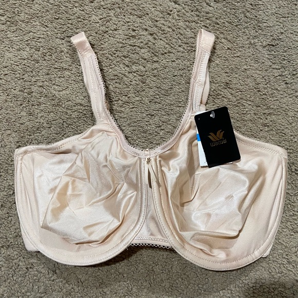 Wacoal Basic Beauty 855192 Full Figure No Pad. Seamless Underwire Bra 36DDD Sand - Picture 1 of 7
